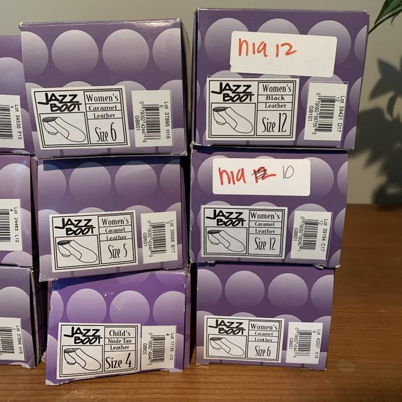 Assorted Girls Slip-On Jazz Boots - Picture 4 of 6